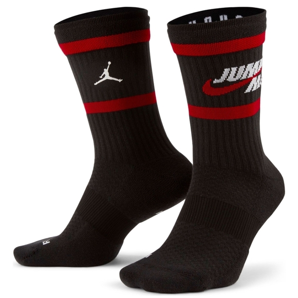 NWT Unisex Jordan Legacy Crew Socks - Picture 2 of 9